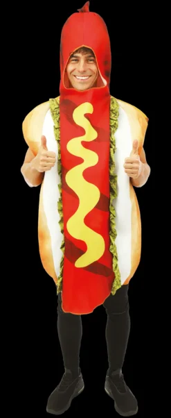Euro Shop Kostuum Hot Dog volwassenen - Foam - One Size