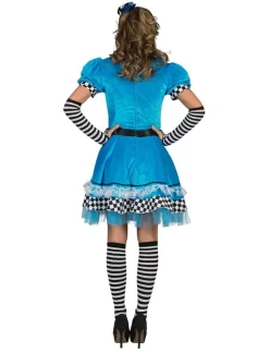 Euro Shop Kostuum Jurk Alice in Wonderland Vrouw - Maat 36/38