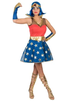 Euro Shop Kostuum Superwoman - Maat 40/42
