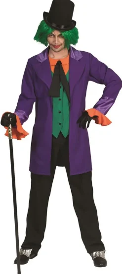 Euro Shop Kostuum The Joker Man - Maat 48/50