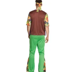 Euro Shop Kostuum Woodstock Hippie Man - M/L