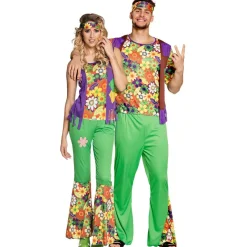 Euro Shop Kostuum Woodstock Hippie Vrouw - M