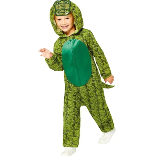 Kinderen Euro Shop Krokodillenpak Onesie Kind - 3-4 jaar