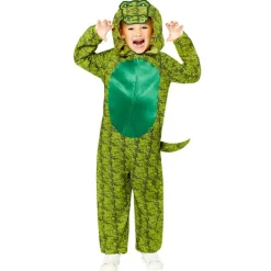 Kinderen Euro Shop Krokodillenpak Onesie Kind - 10-12 jaar