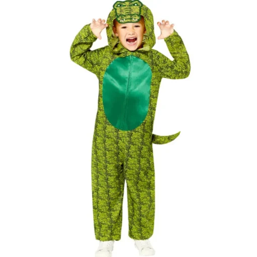Kinderen Euro Shop Krokodillenpak Onesie Kind - 10-12 jaar