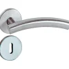 Linea Bertomani Kruk inox met rozet en sleutelplaat