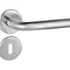 Linea Bertomani Kruk inox met rozet en sleutelplaat