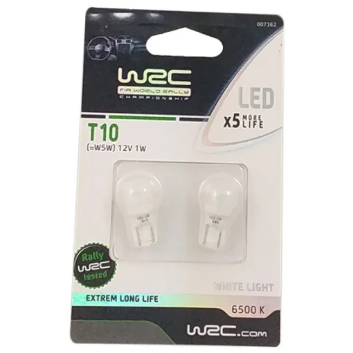 Euro Shop Lamp LED T10 12V - 2 stuks