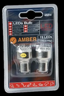 Race Sport Lamp 12V BA15S oranje