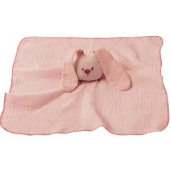 Nattou Lapidou Doudou tetra katoen roze