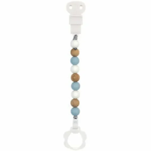 Nattou Lapidou Fopspeenhouder Hout-Blauw