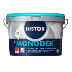Histor Latex Monodek mat wit 2,5 l