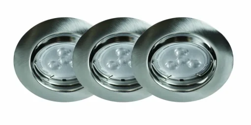 Energetic Led 3 x GU10 3,7W satin