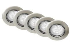 Energetic Led 5 x GU10 4,7W satin