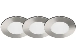 Energetic Led 3 x 4,6W satin IP 65