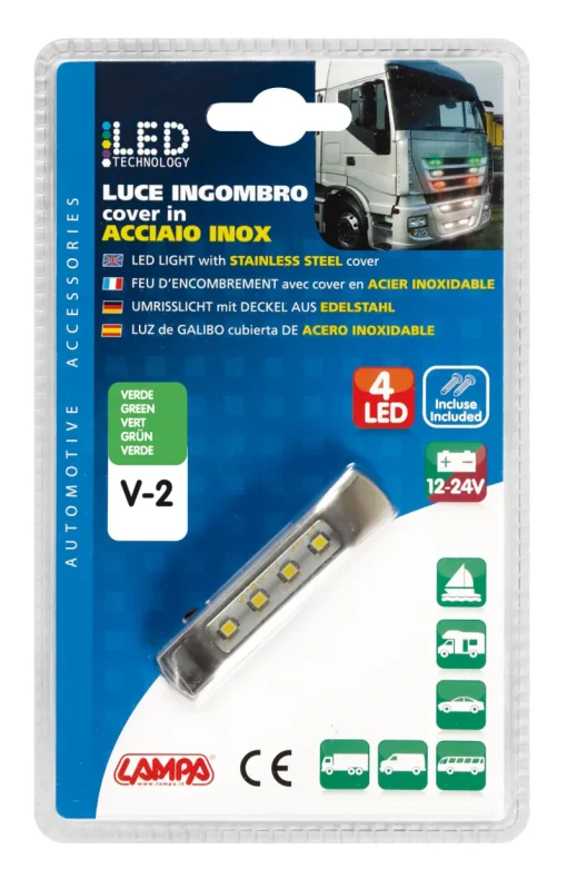 Euro Shop Led Contourlicht 12/24V Groen