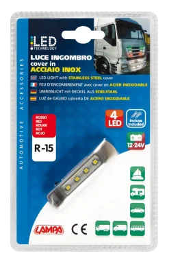 Euro Shop Led Contourlicht 12/24V Rood