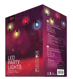 Euro Light LED Feestverlichting 20 lampjes multicolor