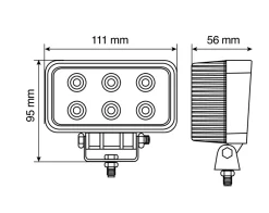 Euro Shop LED Hulpverlichting WL-2
