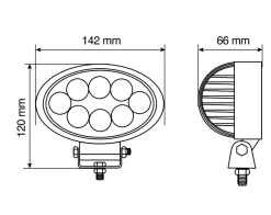 Euro Shop LED Hulpverlichting WL-4