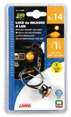 Euro Shop Led Verlichting S14 Amber