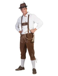 Euro Shop Lederhose Bernd aus Tirol - Maat 48/50