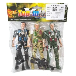 DDD Toys Legerstrijders 3 stuks