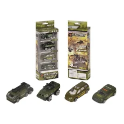 DDD Toys Legervoertuigen 4 stuks