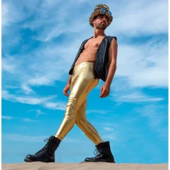 Euro Shop Legging Glance Goud - L