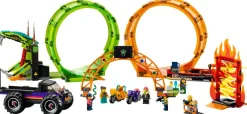 Lego City Stuntz 60339 Dubbele looping stuntarena