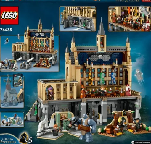 Lego Harry Potter 76435 Kasteel Zweinstein: de Grote Zaal