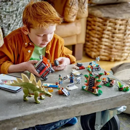 Lego Jurassic World 76965 Dinosaurusmissies: Stegosaurus ontdekking