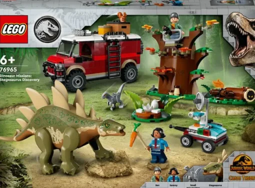 Lego Jurassic World 76965 Dinosaurusmissies: Stegosaurus ontdekking