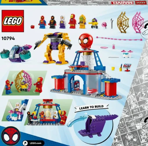 Lego Marvel 10794 Team Spidey webspinner hoofdkwartier