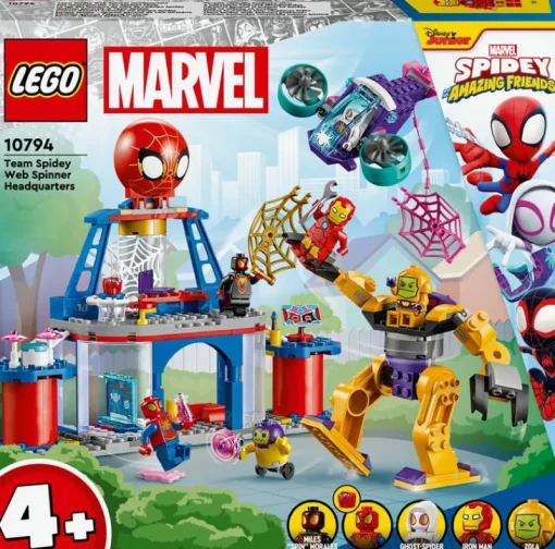 Lego Marvel 10794 Team Spidey webspinner hoofdkwartier