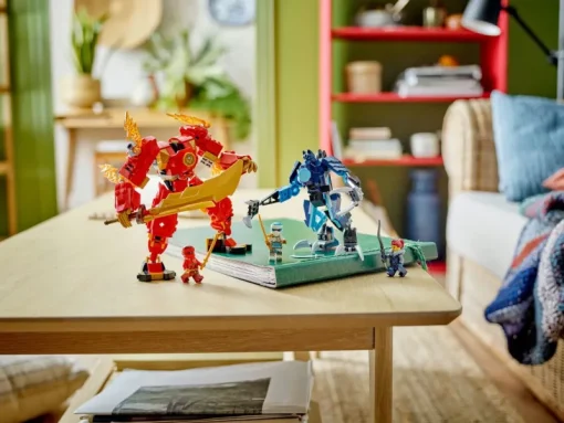 Lego Ninjago 71808  Kai's elementaire vuurmecha