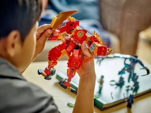 Lego Ninjago 71808  Kai's elementaire vuurmecha