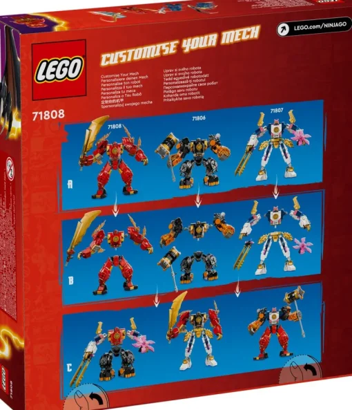 Lego Ninjago 71808  Kai's elementaire vuurmecha