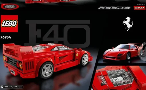 Lego Speed Champions 76934 Ferrari F40 supercar