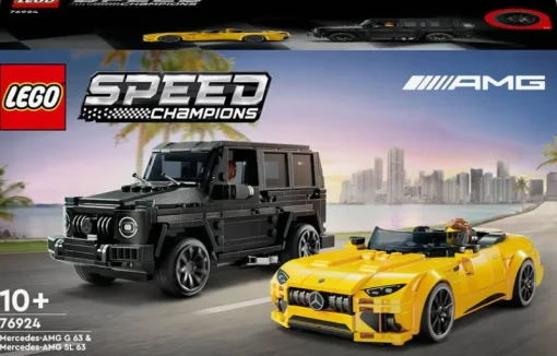 Lego Speed Champions 76924 Mercedes-AMG G 63 en Mercedes-AMG SL 62