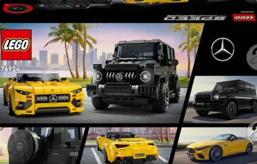 Lego Speed Champions 76924 Mercedes-AMG G 63 en Mercedes-AMG SL 62