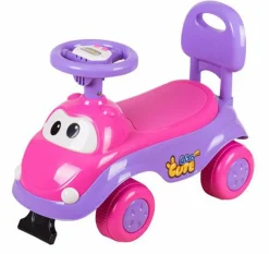 DDD Toys Loopauto paars-roze met geluid