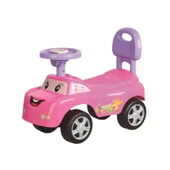 DDD Toys Loopauto roze met muziek