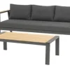 DDD Loungeset Jovi - Aluminium - Antraciet