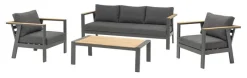 DDD Loungeset Jovi - Aluminium - Antraciet