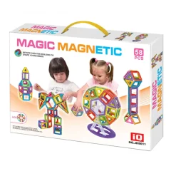 DDD Toys Magnetische blokjes 58-delig
