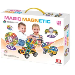 DDD Toys Magnetische blokjes 86-delig
