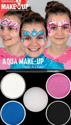 Partyline Make-Up Set - Prinses Roze/Blauw