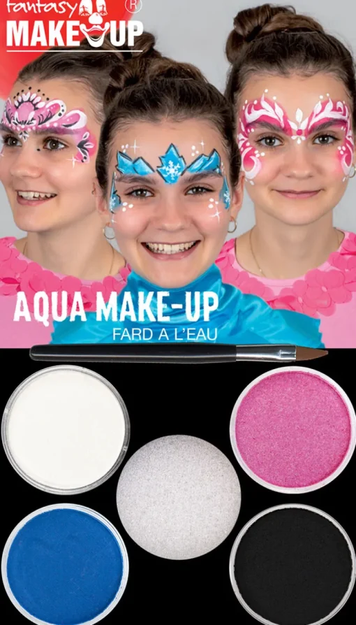 Partyline Make-Up Set - Prinses Roze/Blauw
