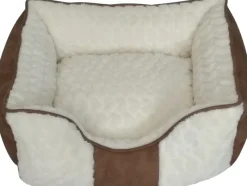 Euro Pet Mand wit/grijs 80x69x23cm